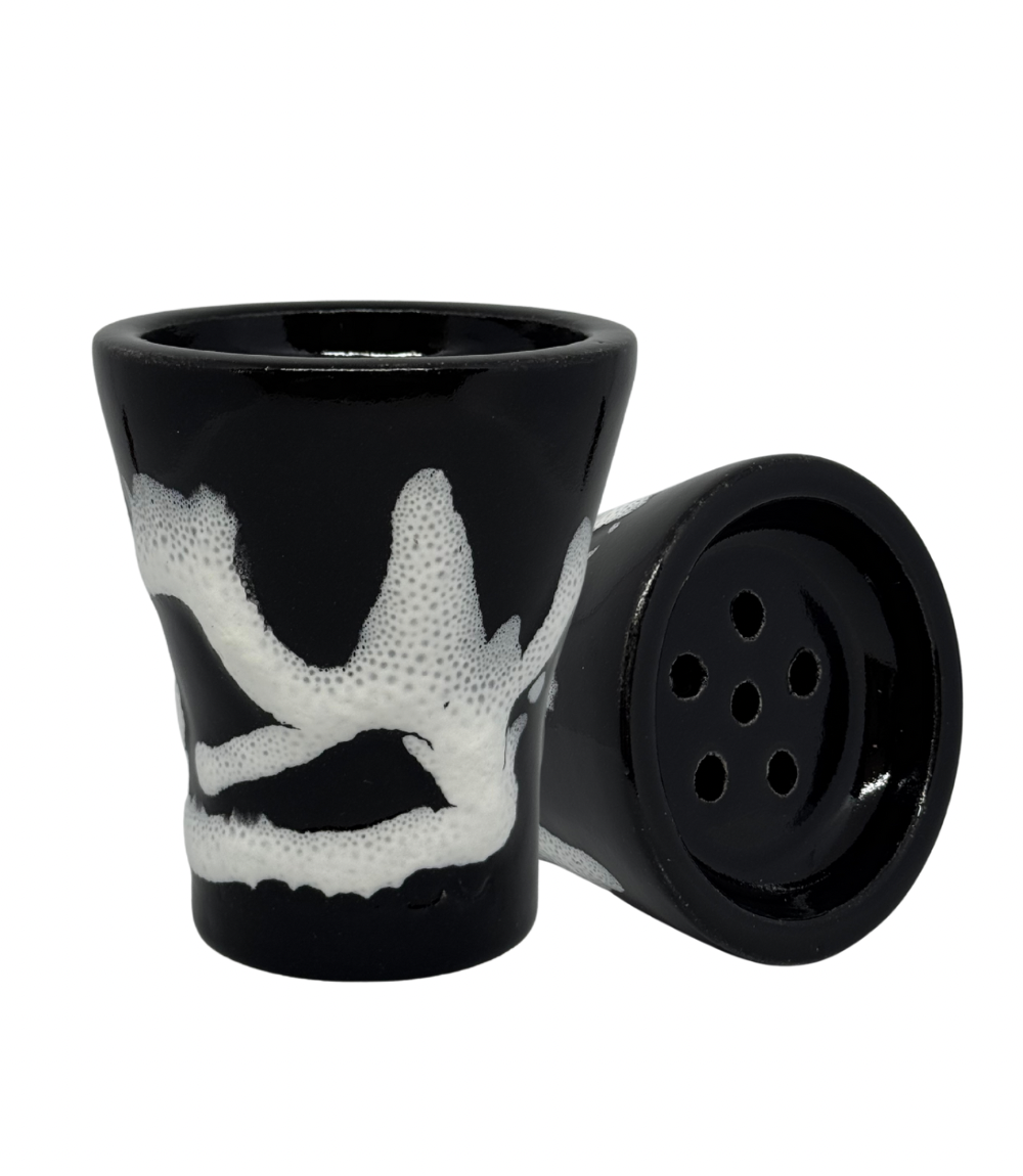 Thicc Bowls - Thicc + Killer- Black and white  - ראש סופר פרמיום