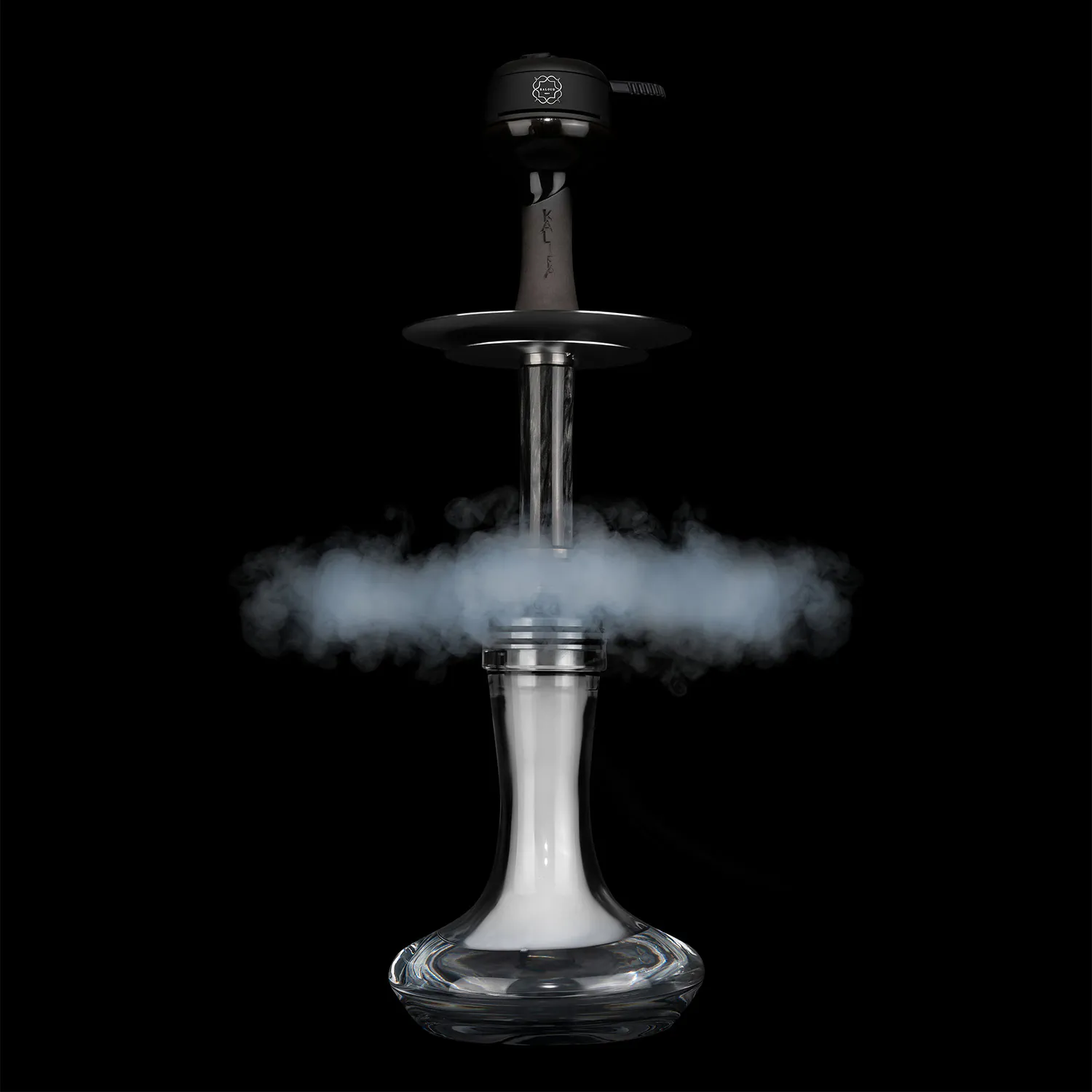 Steamulation - Xpansion Mini - Carbon Silver Leaf - נרגילה סופר פרמיום – תמונה 11