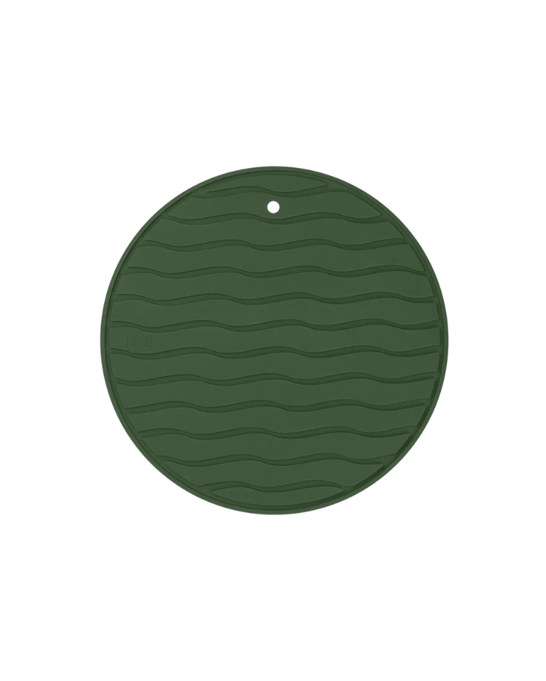 Hoob – Coster for Hookah - Green -  שטיח לנרגילה