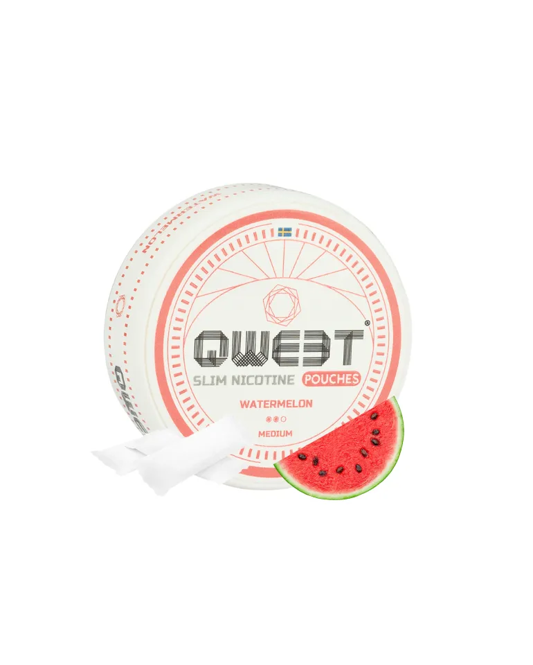 Qweet - Snus  - 8mg - Watermelon - שקיקי ניקוטין בטעם אבטיח