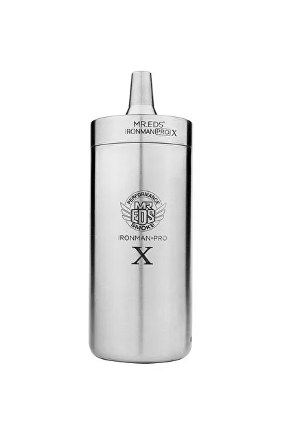 Mr.EDS - E50 IRONMAN PRO X MAX - Silver - נרגילה פרמיום – תמונה 5