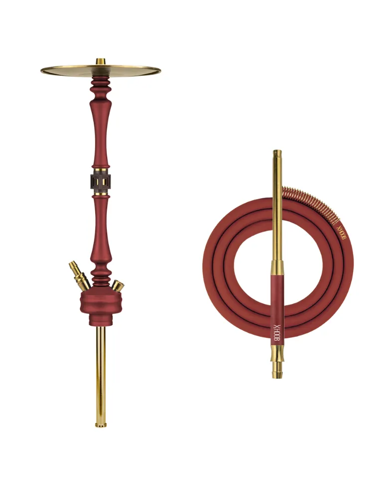 Hoob – Mars – Wine Red Gold - נרגילה פרמיום – תמונה 2
