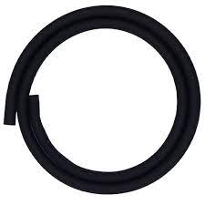 AO - Silicon Hose - Black - צינור סטופ טאץ לנרגילה
