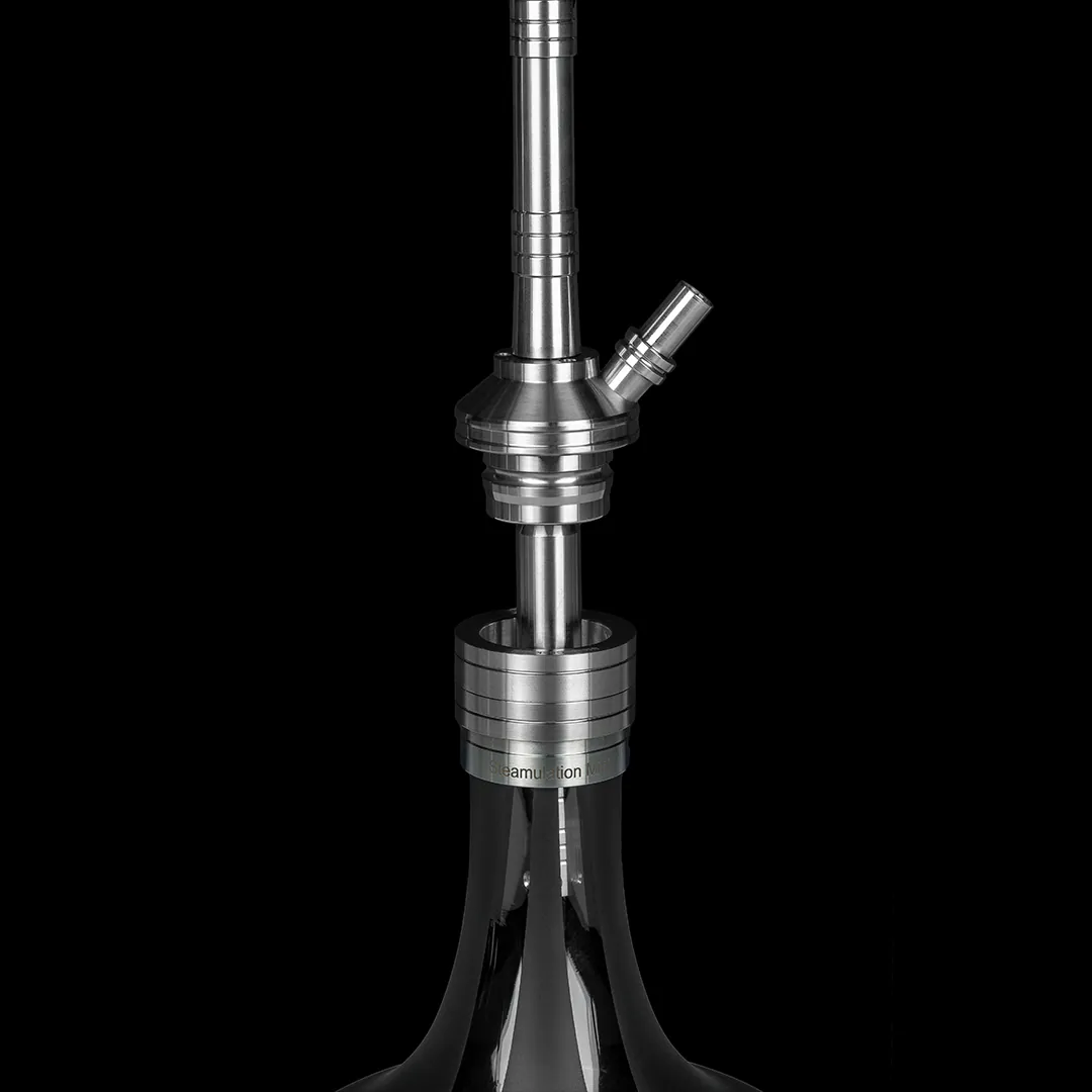 Steamulation - Mini Gun II - White - נרגילה סופר פרמיום – תמונה 3