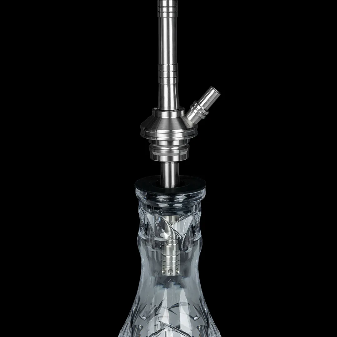 Steamulation - Mini Gun II - White - נרגילה סופר פרמיום – תמונה 4
