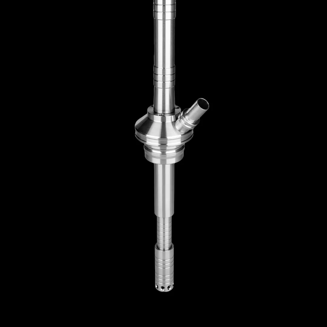 Steamulation - Mini Gun II - White - נרגילה סופר פרמיום – תמונה 7